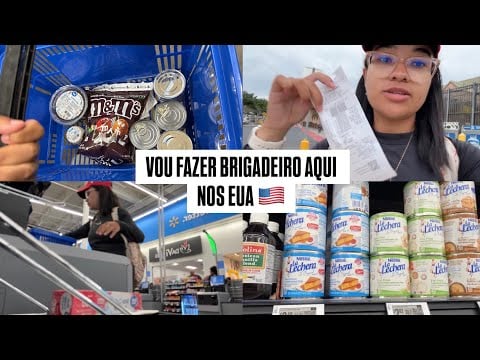 COMPRAS PRA FAZER BRIGADEIRO NOS ESTADOS UNIDOS 🇺🇸🍫 WALMART
