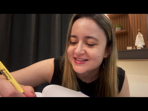 ASMR: INAUDÍVEL ESCREVENDO + MASCANDO CHICLETE