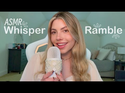 ASMR Up Close Whisper Ramble 🫧 (clicky whispers, mouth sounds)