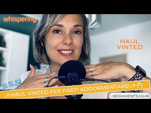 ASMR ITA Whispering ✨Haul Vinted soporifero!✨