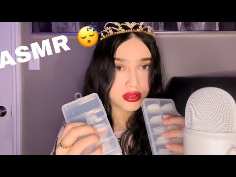 ASMR: APRENDIZ TE HACE LAS UÑAS ACRÍLICAS / ROLE-PLAY DE ASMR /ASMR CON SUJEIRY LEMUS