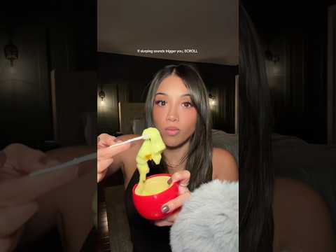 FRUIT JELLY #asmr #slurping #fyp