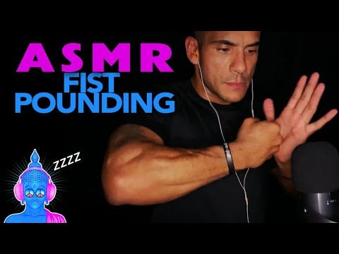 ASMR FAST Hand Sounds | AGGRESSIVE Fist Pounding [No Talking]