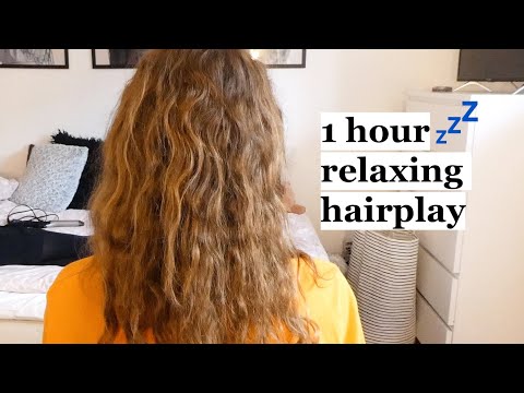 ASMR Haircut, Hair Straightening & Hair Brushing (no talking)