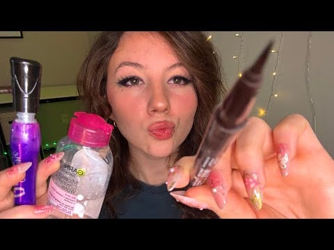 ASMR Getting You Ready Super Fast (up close, fast tapping, mic scratching) 💓 (lofi)