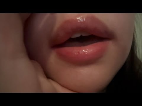 asmr ~ 4k sub thank you! “can I tell you a secret?” w/ mouth sounds & hand movements 🩷