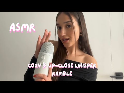 asmr - clicky & up-close whisper ramble 😚