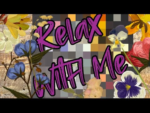 ASMR VISUAL & SOUND TRIGGERS: VINTAGE FLOWER STICKER PUZZLE #593