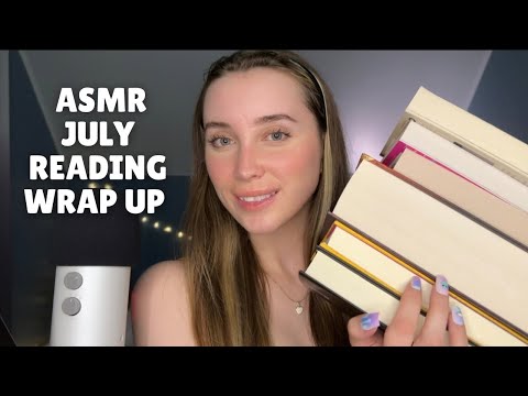 ASMR 📚 My July Book Reading Wrap Up ✨