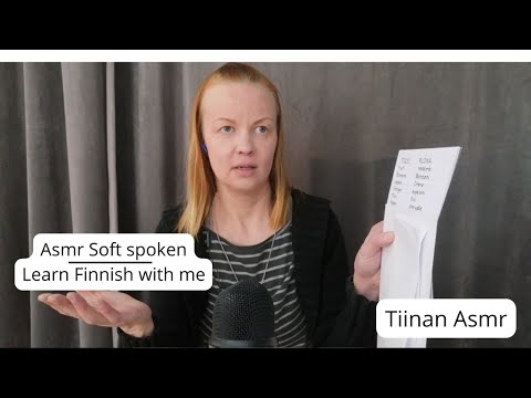 Asmr - Learn Finnish with me - Food Words and Phrases 🥝🥕