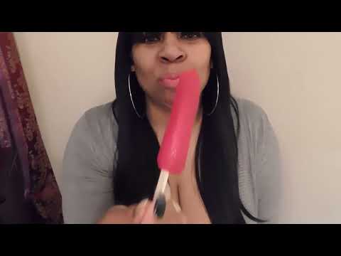 ASMR Eating Sounds Popsicle