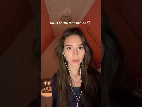 Focus On Me For A Minute ♡ Follow My Directions ASMR