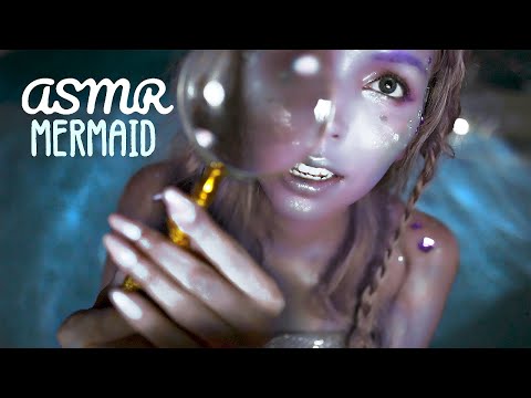 ASMR Francais 🧜‍♀️ Rencontre nocturne avec une sirène (Kalimba, Inaudible, Déclencheurs, Echo)