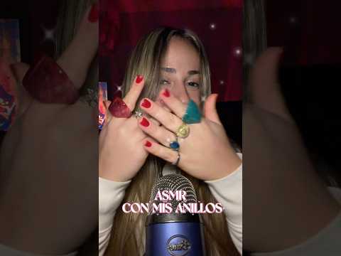 ASMR CON MIS ANILLOS 💍 #asmr #visualtingle #mouthwhisper #argentina #dormir