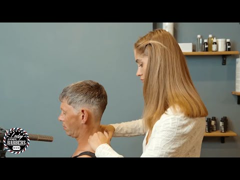 Delicate ASMR Touch by Barber Lady Olga