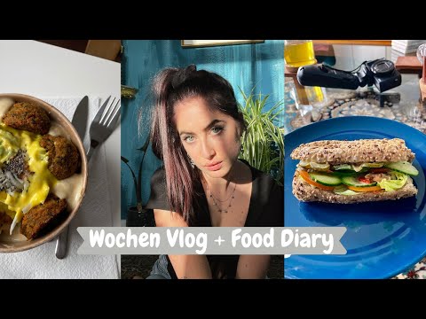 Wochen Vlog + Food Diary / überwiegend vegan