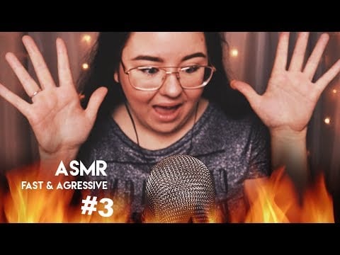 ASMR Snabba & Agressiva Triggers #3