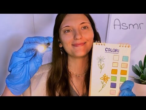 Esame dei nervi cranici ROLEPLAY ASMR 💟