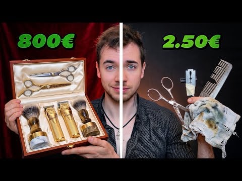 #ASMR : COIFFEUR 800€ VS 2,50€