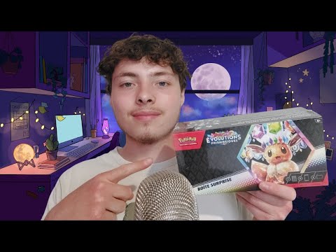ASMR : J'ouvre un coffret surprise Évolutions Prismatiques !?