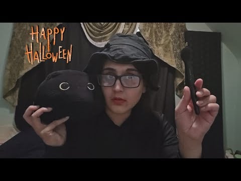 ASMR Doing Your Halloween Makeup 