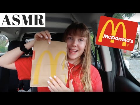 ASMR⎥McDonalds CAR MUKBANG