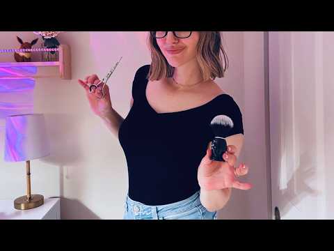 ASMR Men's Haircut & Shave Roleplay 💥 Calming & Soft Spoken ASMR for Sleep