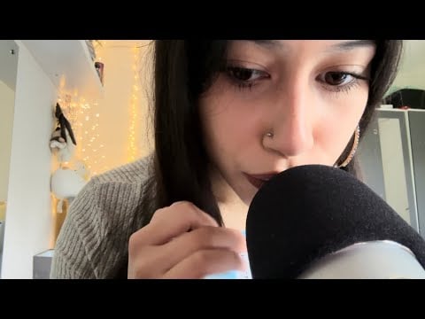 ASMR fast + aggressive mouth sounds, trigger words, clicky whisper. . . z Z Z
