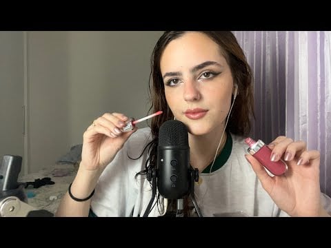 ASMR MAQUIA E FALA- sussurro, asmr não intencional