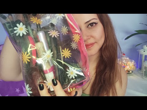 Asmr Türkçe | Makyajını yapıyorum ( Rahatlatıcı tıkırtılar ve ağız sesleri )