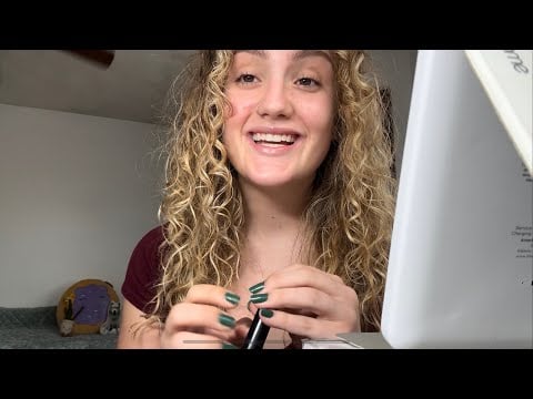 astrology ASMR grwm (new moon Libra solar eclipse morning whispers ✨)