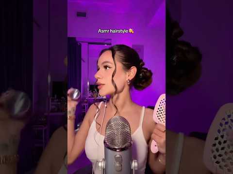 ASMR HAIRSTYLE 💇‍♀️ APPOINTMENT ROLEPLAY 😍😴 #asmr #tingles #asmrvideo #asmrsounds #sleep #relax