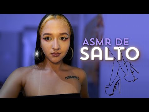 ASMR CASEIRO|  Andando de salto alto💜 #asmr #asmrsounds