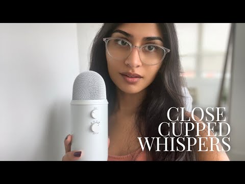 asmr close whispers 💌  | up close breathy whispers rambling on