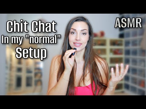 ASMR Chit Chat - In the studio I usually film for my other channels