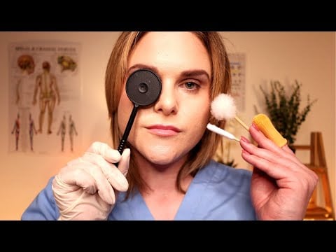 ASMR Cranial Nerve Examination | Detailed Medical Assessment