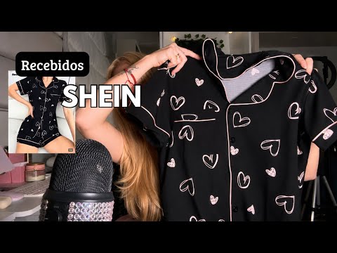 ASMR - Recebidos da SHEIN | muitos pijamas lindos 😍