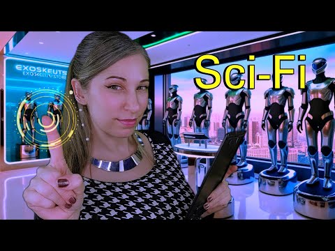 ASMR Futurista | Exoesqueleto Store | Sci-Fi roleplay | Español