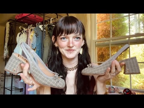 Lofi shoe haul asmr ♡ over-explaining ♡ & ✧ over-sharing ✧ 