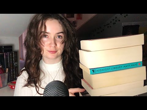 ASMR || Popular Booktok Books I Didnt Like🥲 (whispers, tapping, scratching)