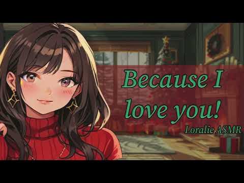 ASMR Long Distance GF Comes home for Christmas F4A