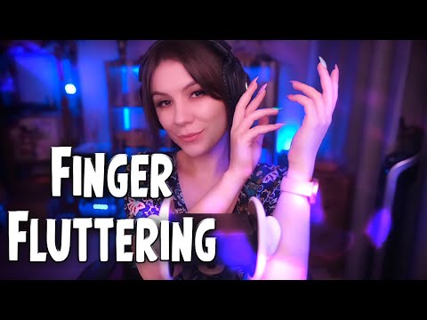 ASMR Finger Fluttering 💎 Fast Hand Sounds