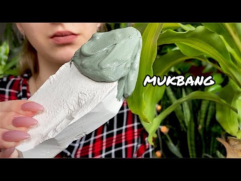 Сластена в Кембрийской пасте🍐// Sweet-tooth with Kembrian paste// MUKBANG