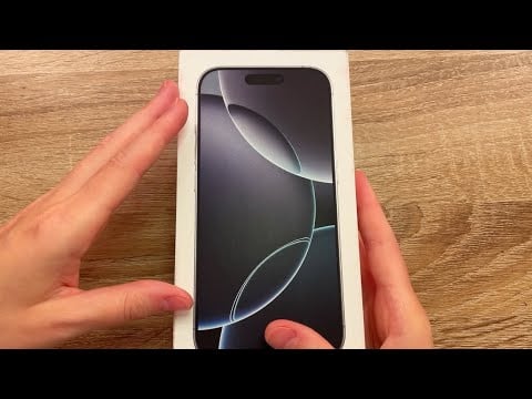 ✨ASMR ✨~ UNBOXING MY NEW IPHONE 16 PRO ✨📱