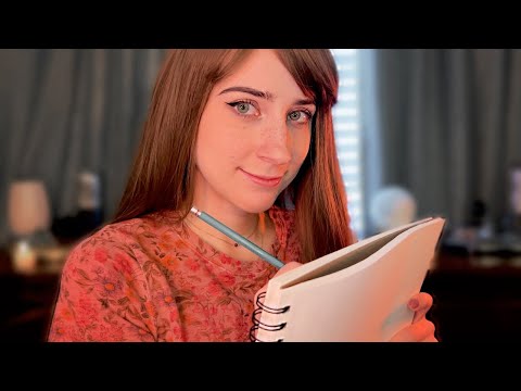 ASMR Sketching your Portrait! ✏️ (minimal talking)