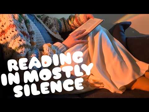 I try to make cosy reading content but i accidently unplug my mic 8min in soo.... | ASMR IRL
