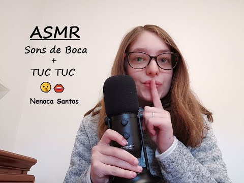 ASMR | Sons de Boca + TUC TUC  🤫👄