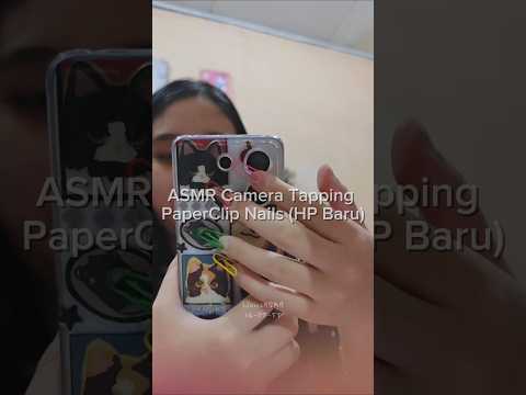 ASMR Camera Tapping, Scratching, New Phone, Old Phone, Paperclip Nails #asmr #tapping