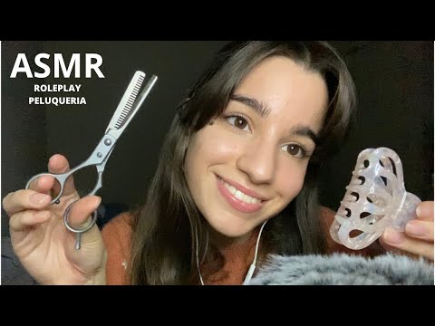 [ASMR] ROLEPLAY PELUQUERIA :) te corto el pelito