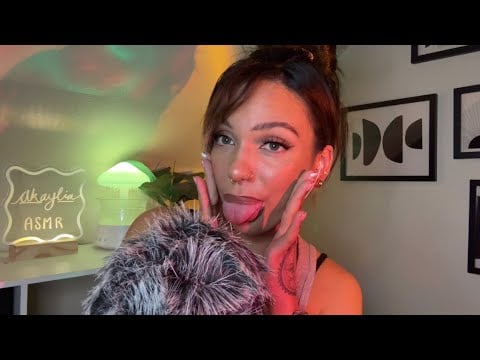 ASMR Fast and Aggressive Mouth Sounds/ Close to Mic